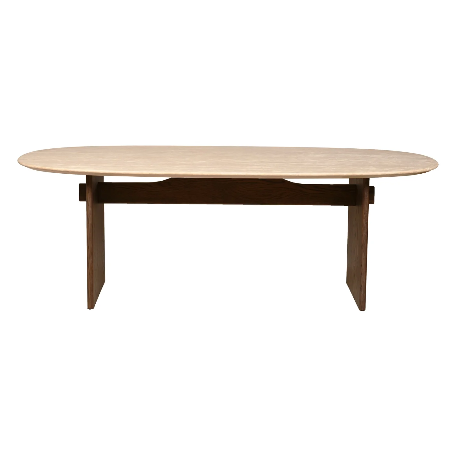 Kelly Travertine Dining Table