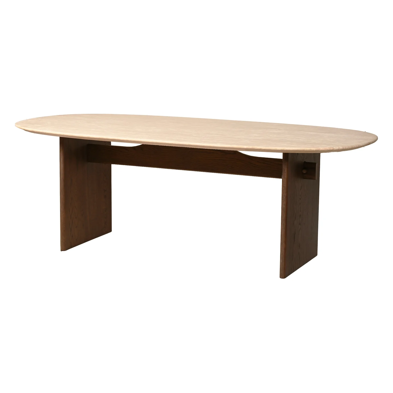 Kelly Travertine Dining Table - Image 2