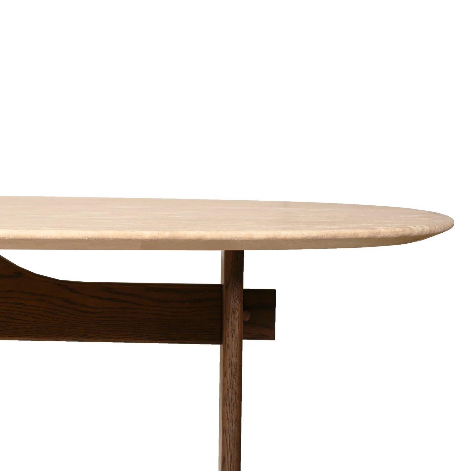 Kelly Travertine Dining Table - Image 3