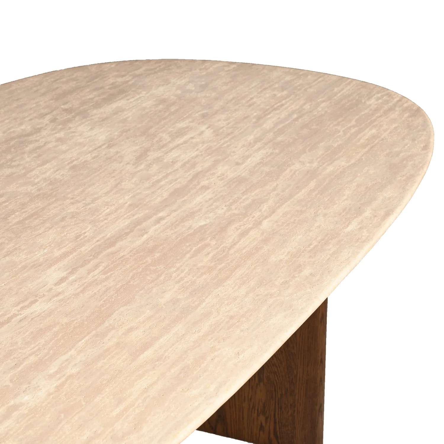 Kelly Travertine Dining Table - Image 4