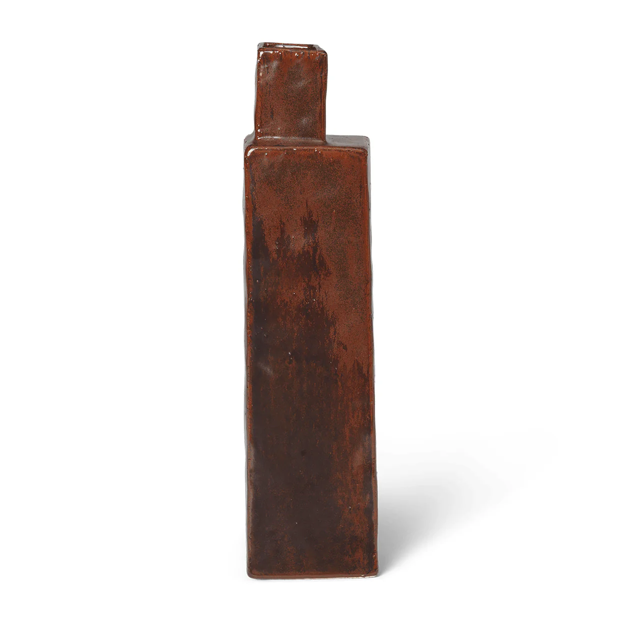 Koa Vase - Red Brown