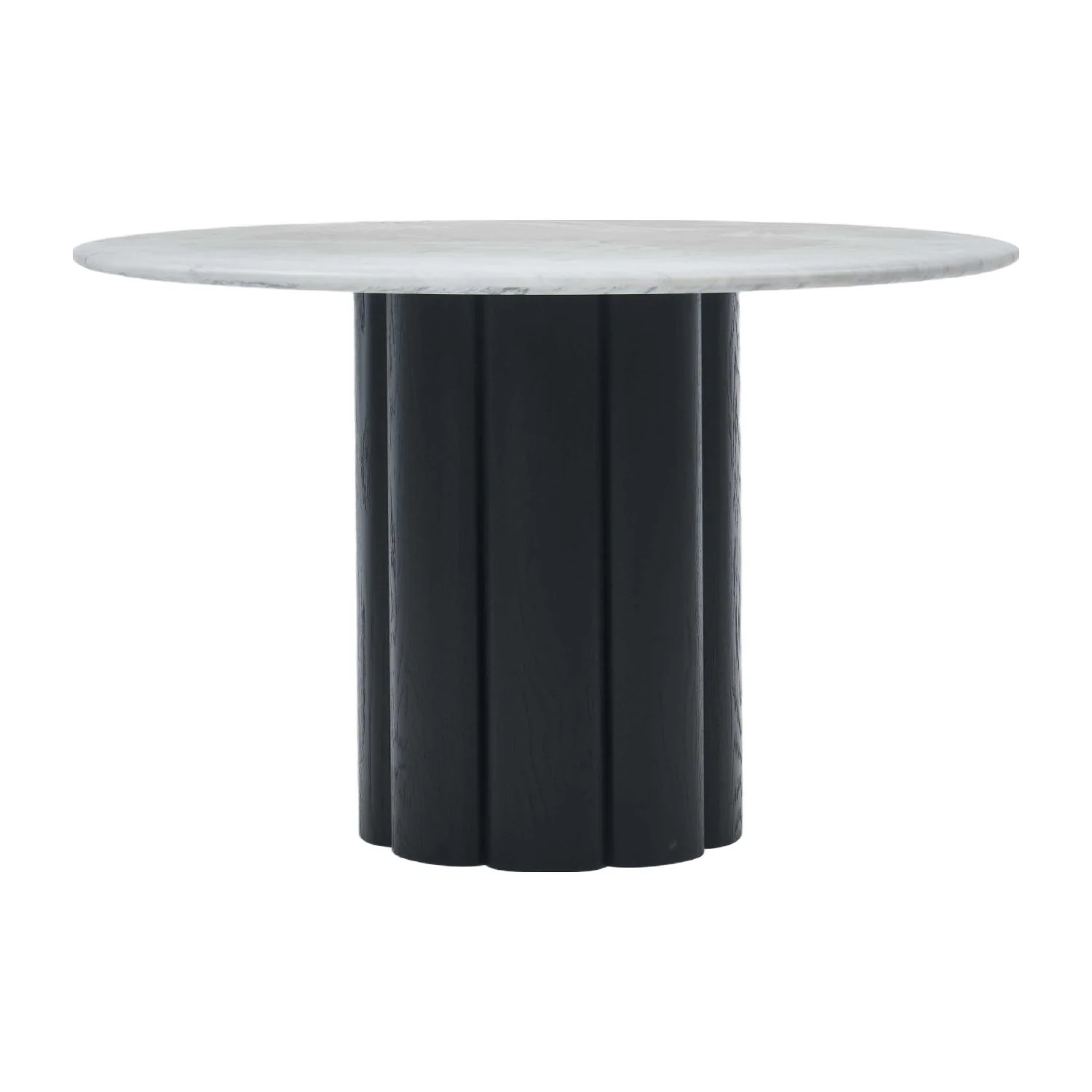 Kora Marble Round Dining Table - Image 3