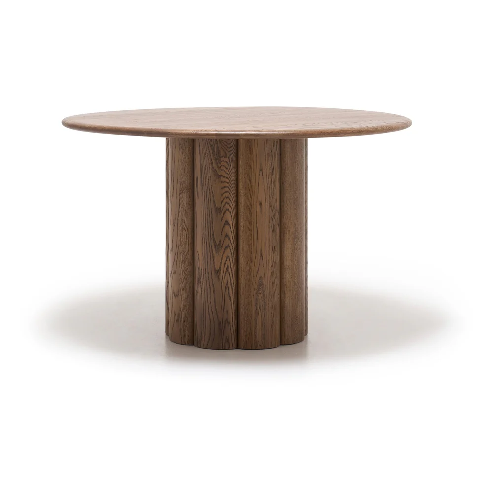 Kora Timber Round Dining Table - Image 4