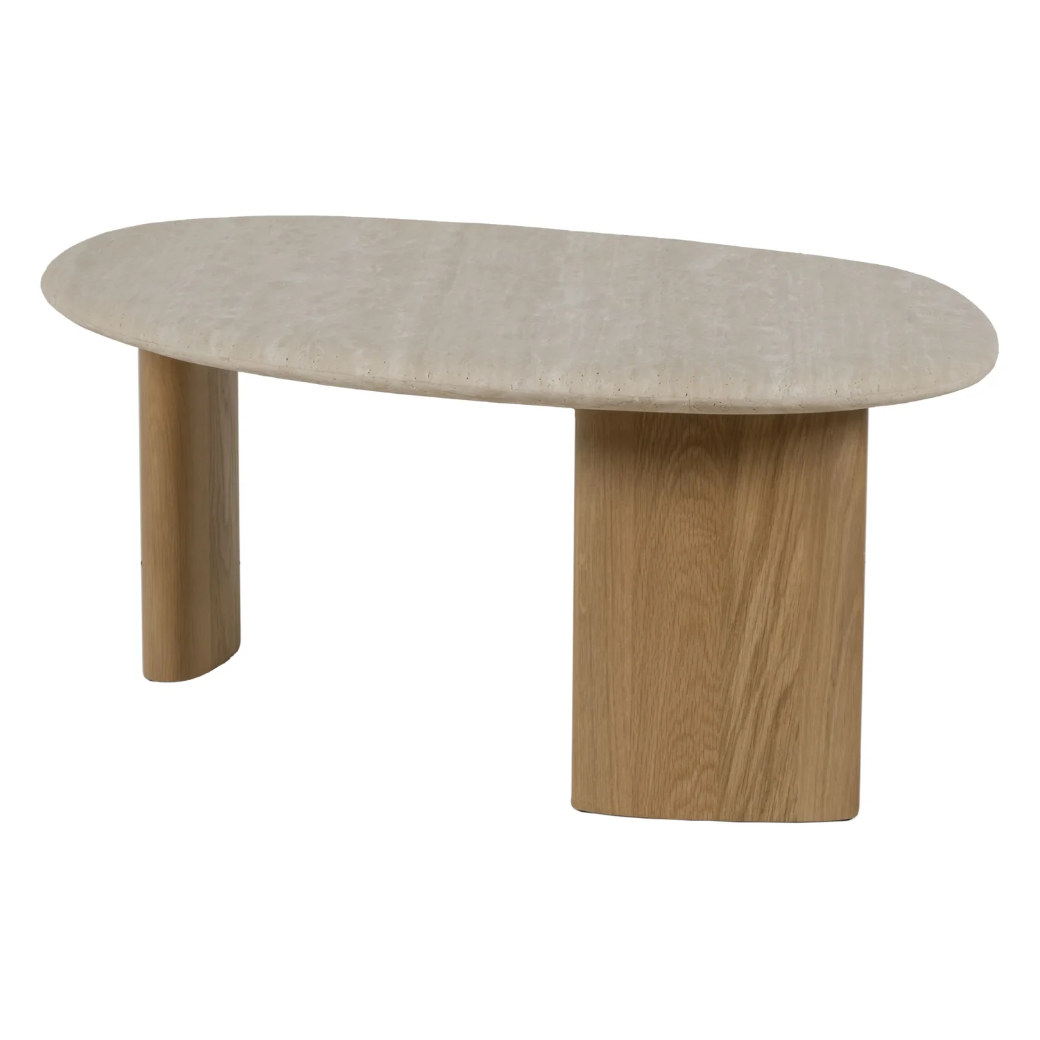 Kora Travertine Coffee Table - Image 10