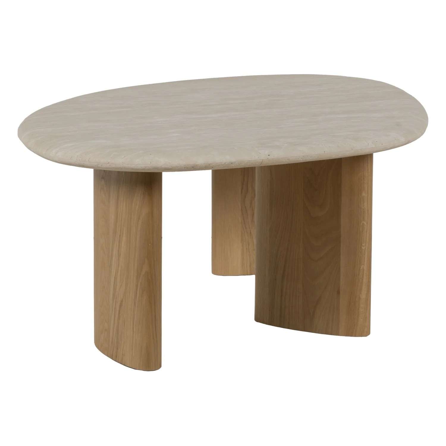Kora Travertine Coffee Table - Image 11