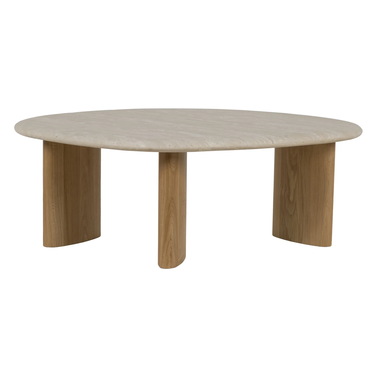 Kora Travertine Coffee Table - Image 12
