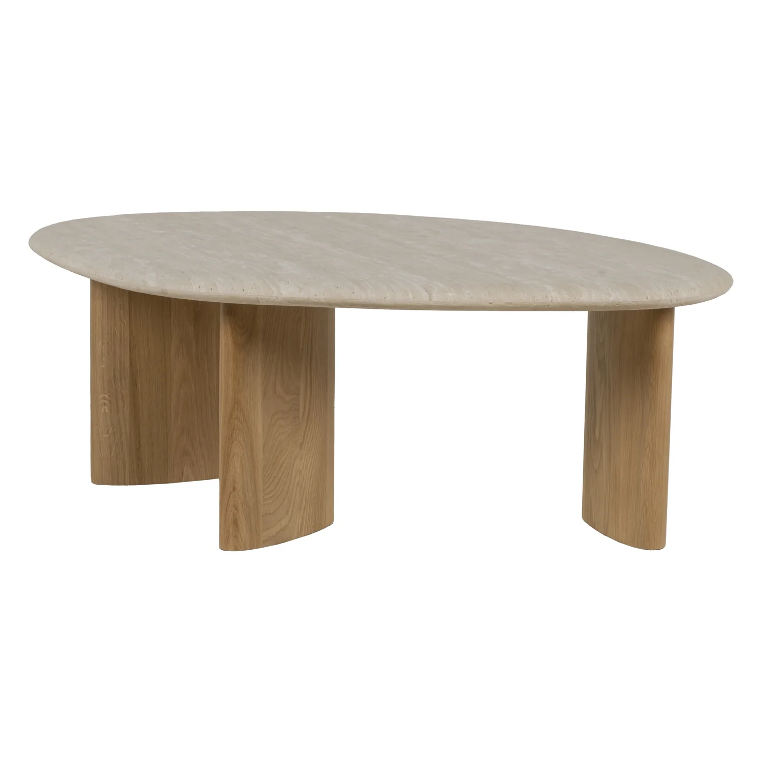 Kora Travertine Coffee Table - Image 13