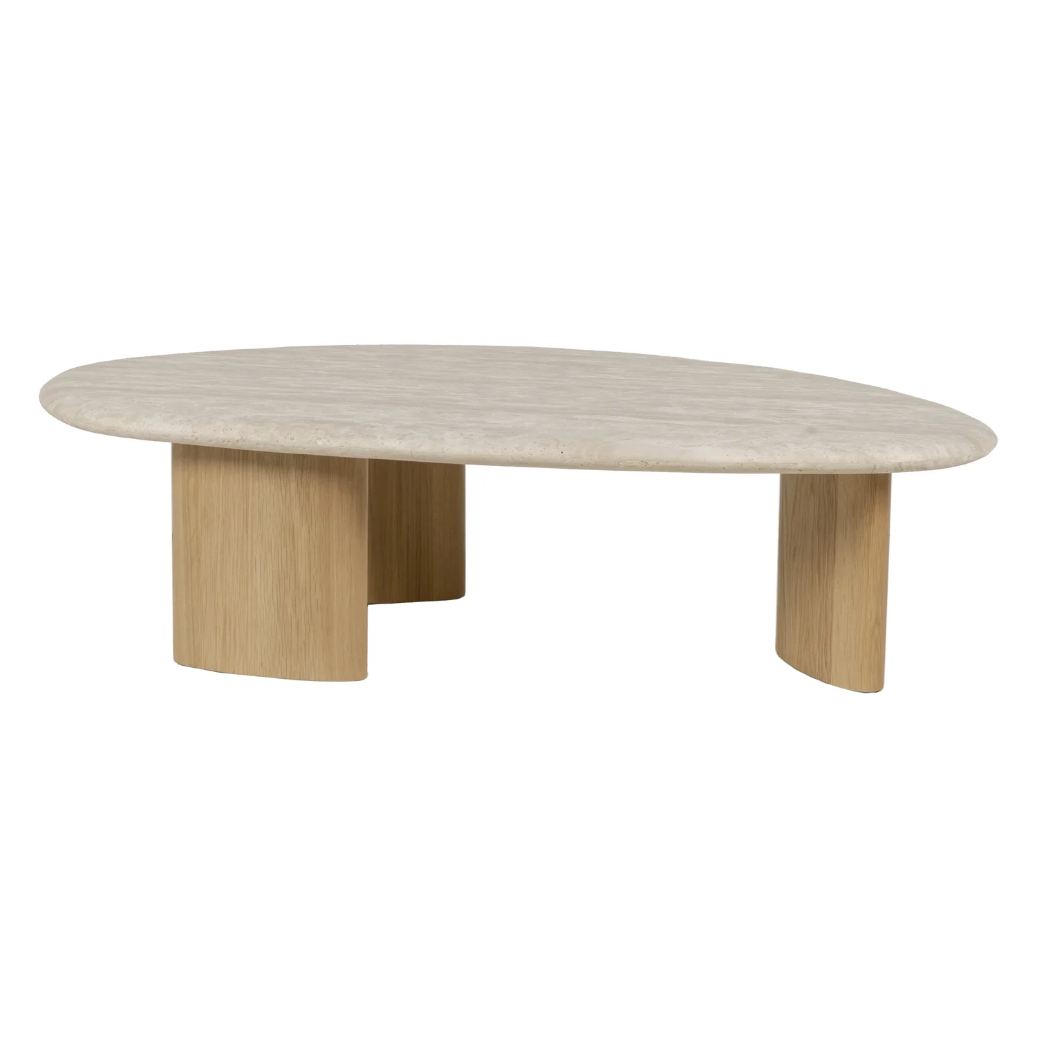 Kora Travertine Coffee Table - Image 14