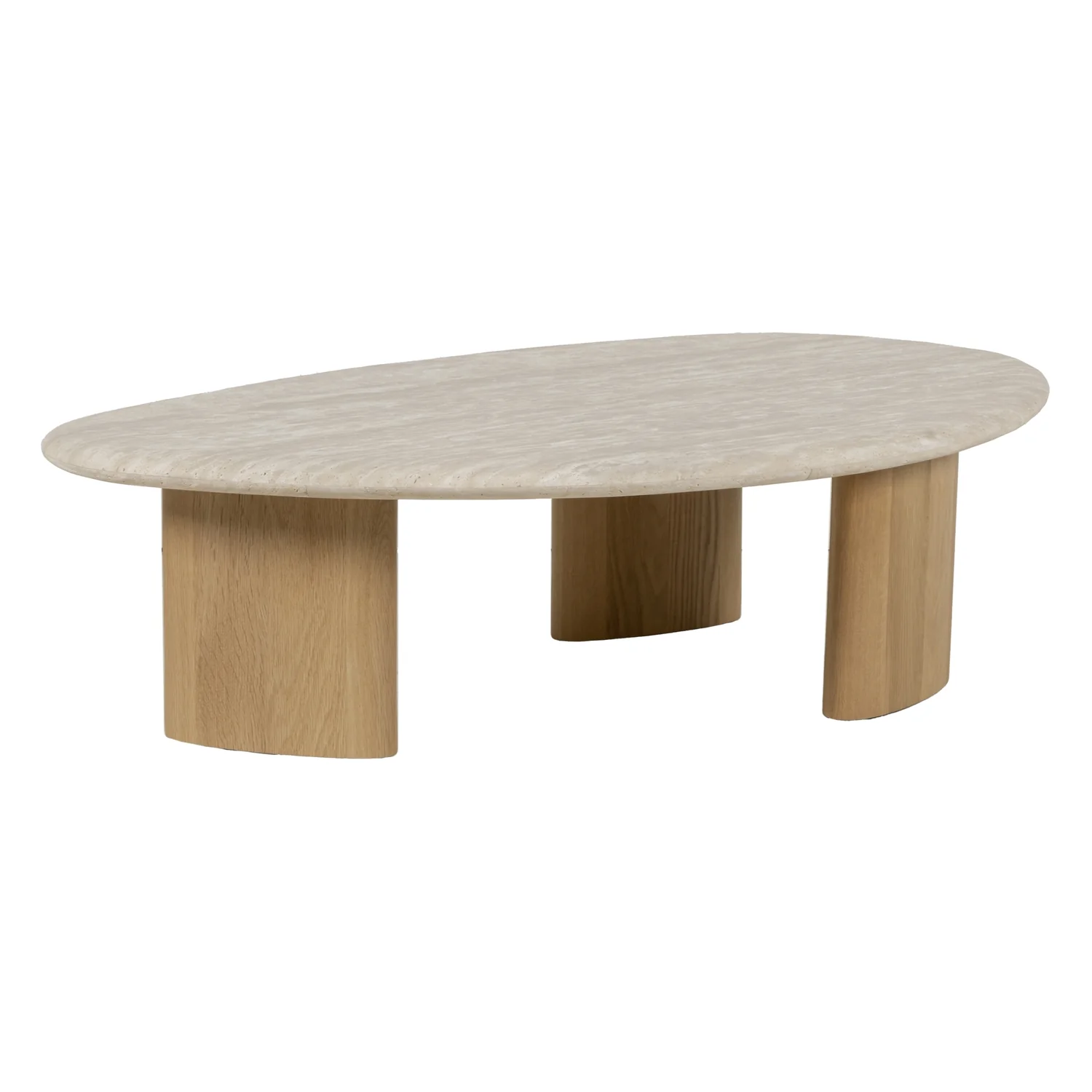 Kora Travertine Coffee Table - Image 16