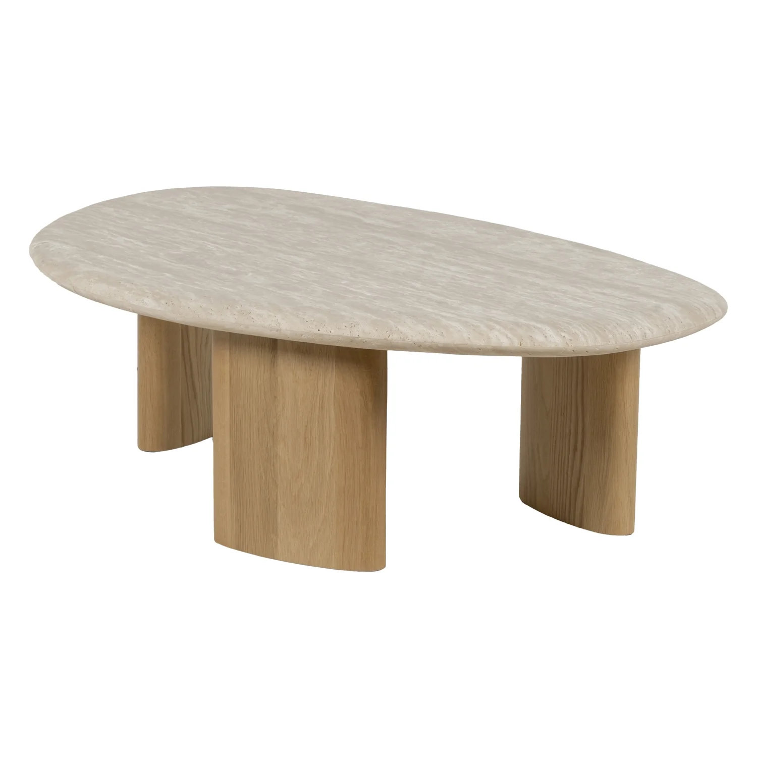 Kora Travertine Coffee Table - Image 18