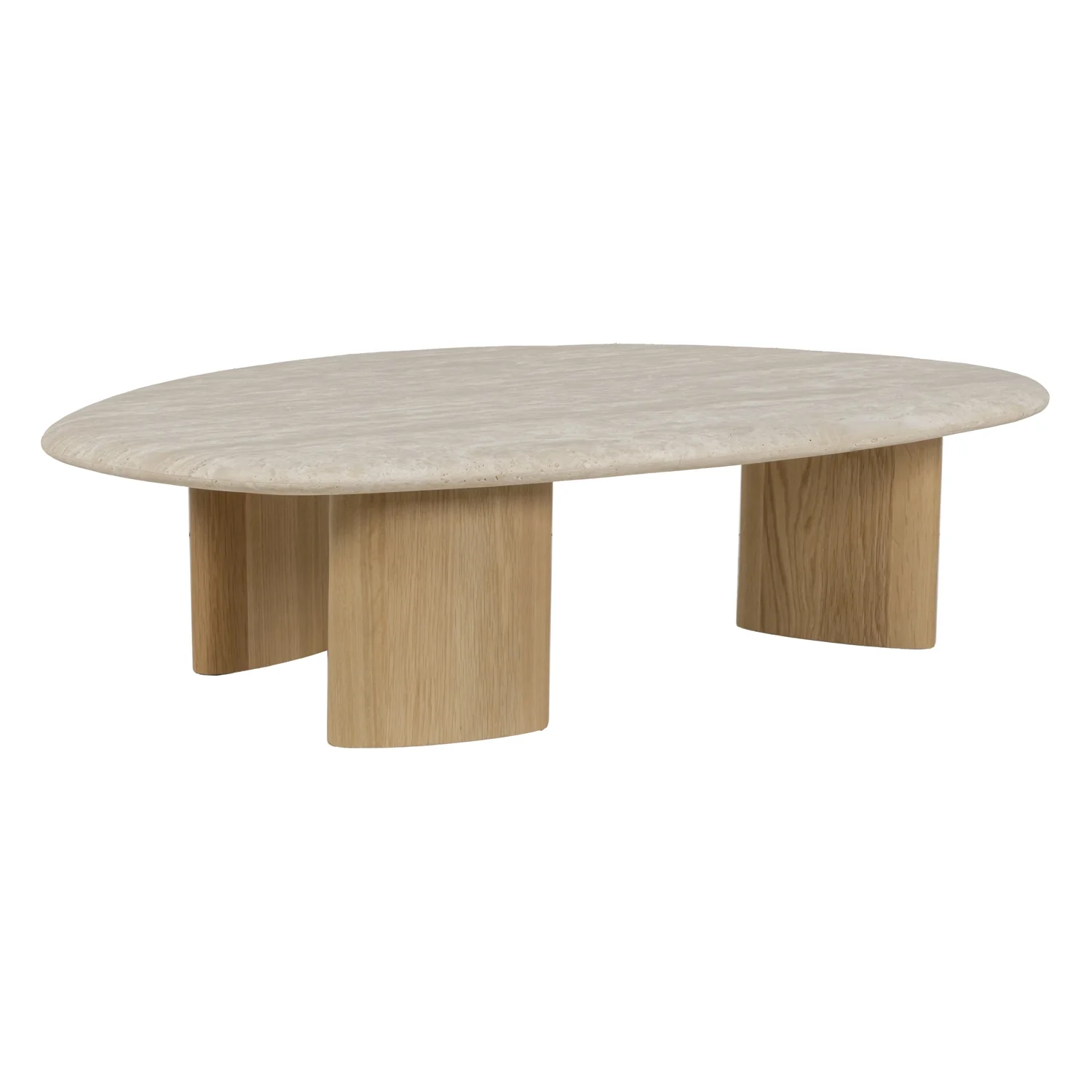Kora Travertine Coffee Table - Image 19