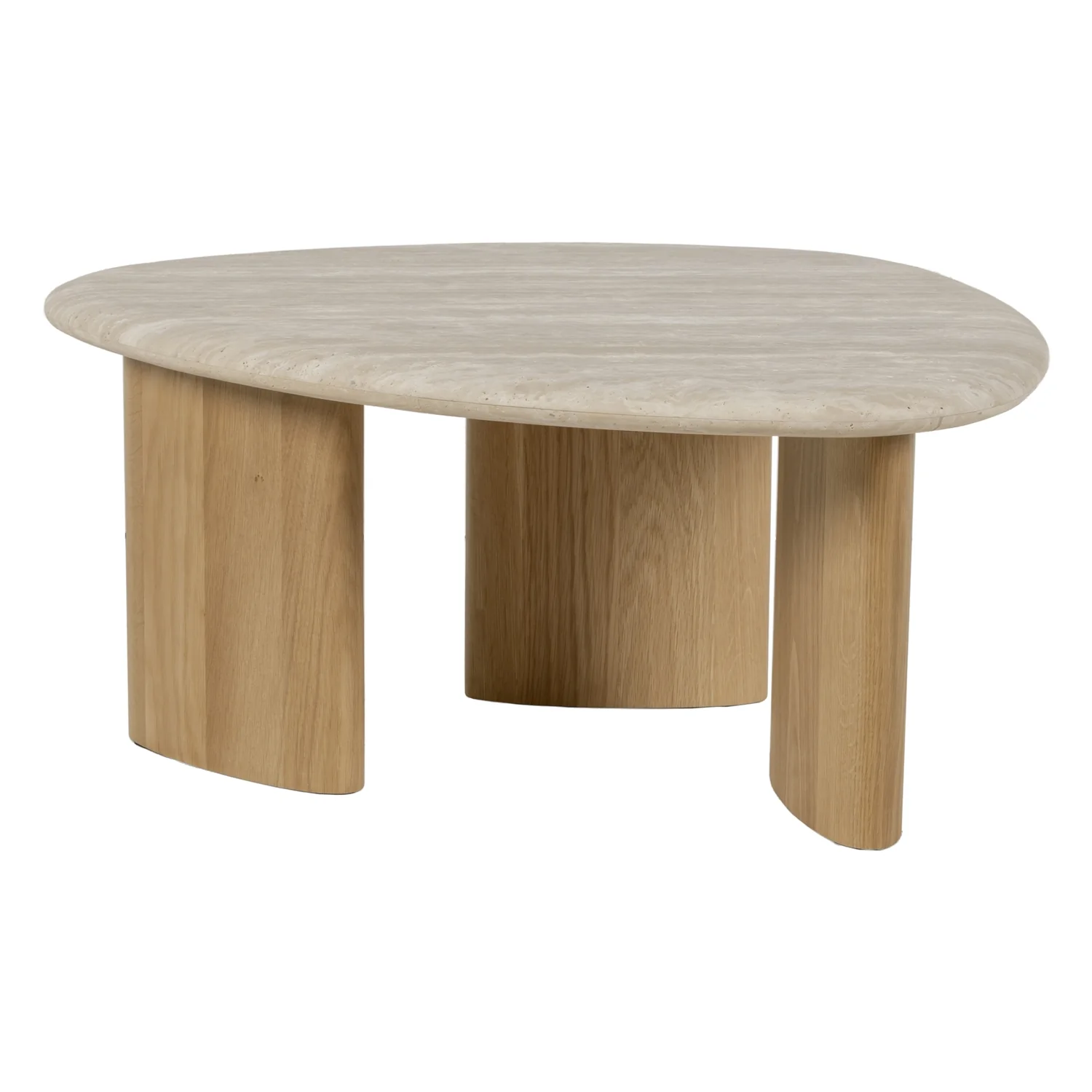 Kora Travertine Coffee Table - Image 27