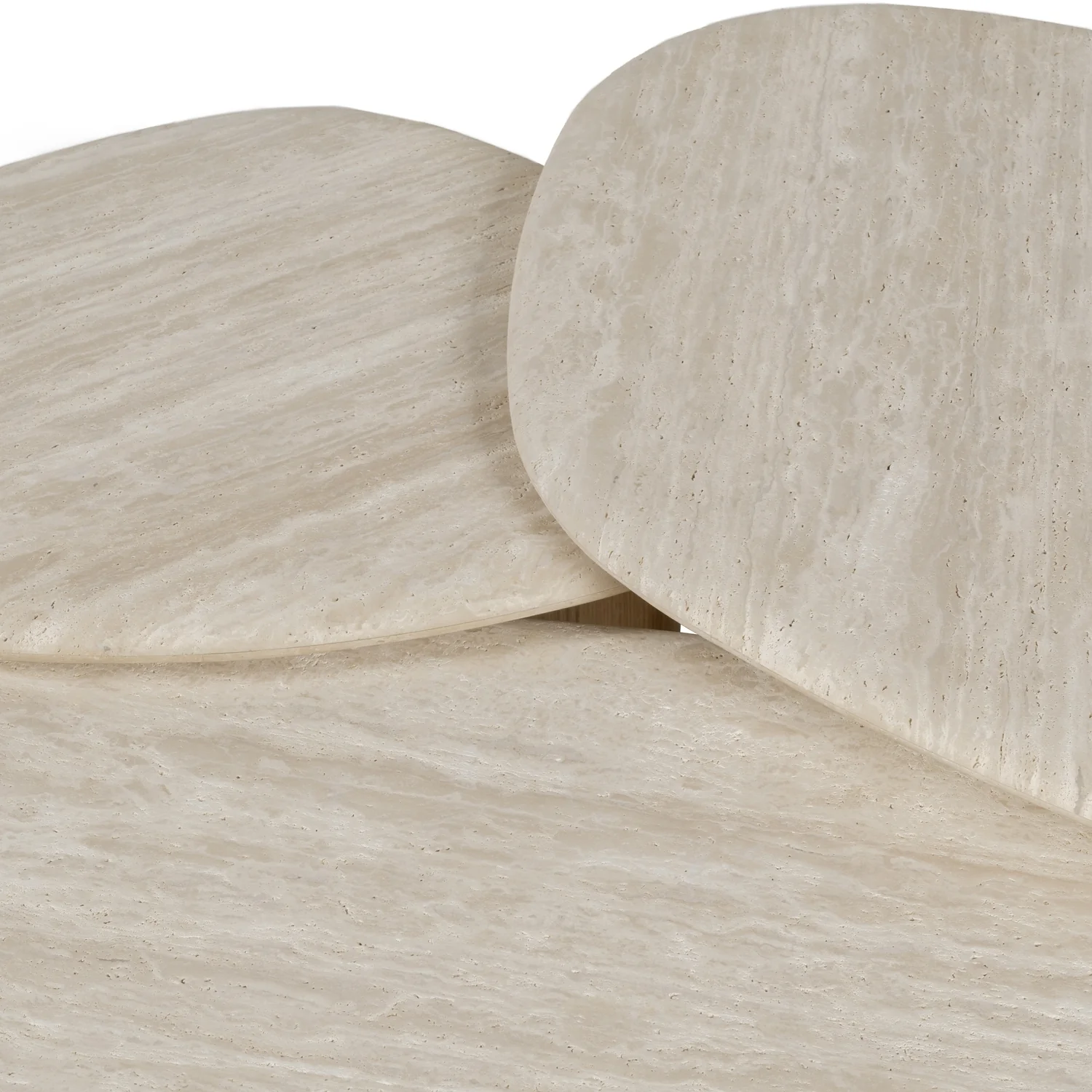 Kora Travertine Coffee Table - Image 31