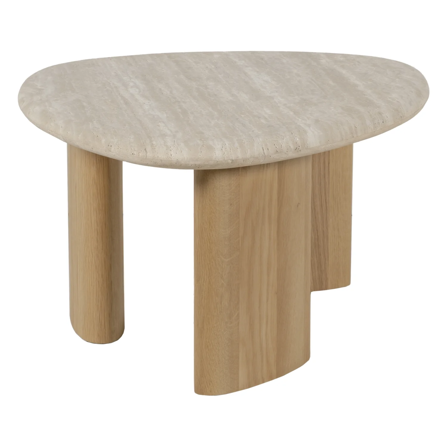 Kora Travertine Coffee Table - Image 5