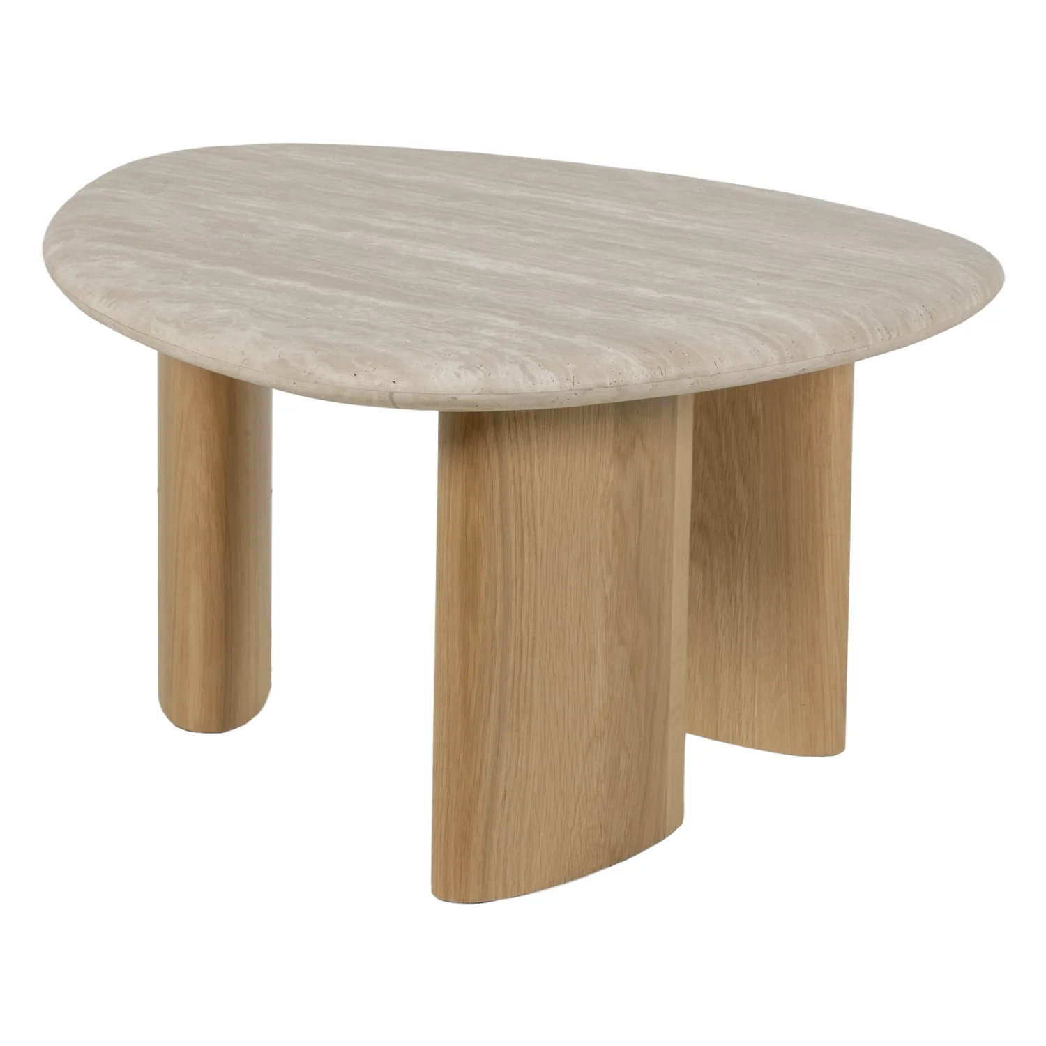 Kora Travertine Coffee Table - Image 8