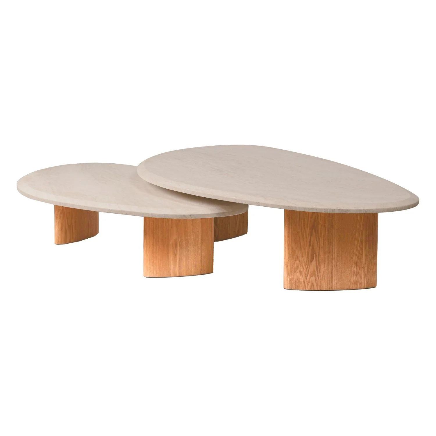 Lagoon Travertine Coffee Table