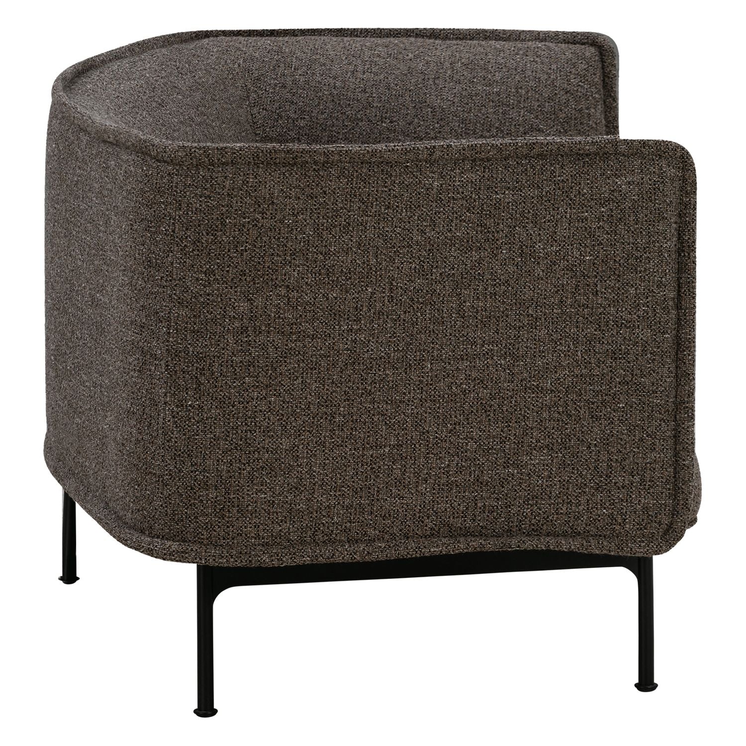 Lilin Curved 2.5 Seater Sofa - Image 4