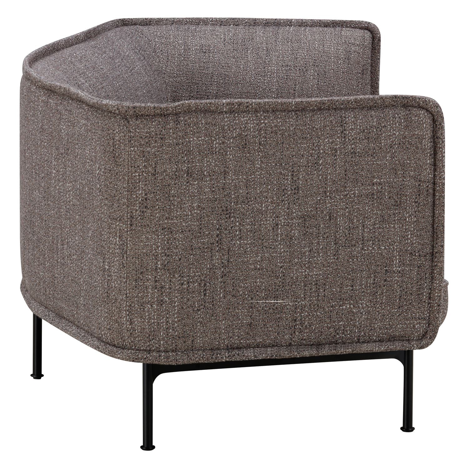 Lilin Curved 2.5 Seater Sofa - Image 8