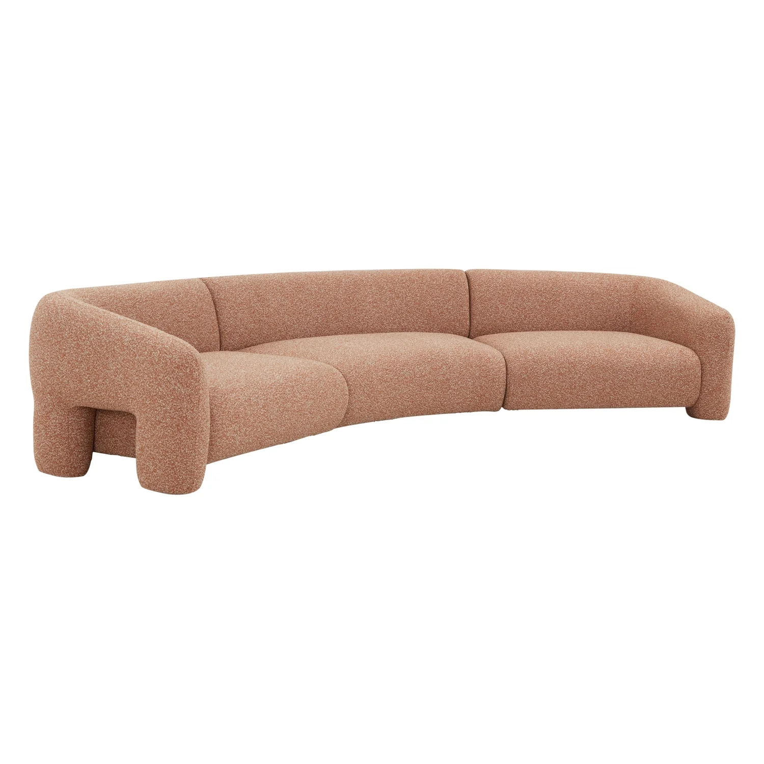 Lilo Curved 5 Seater Sofa - Image 10