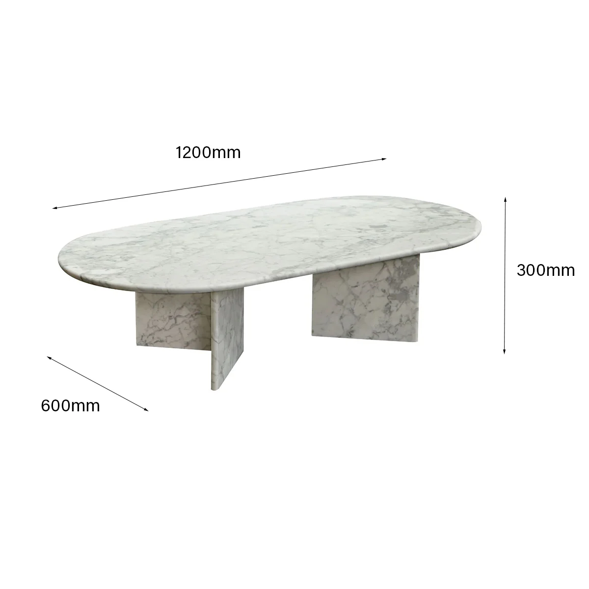 Lindy Oval Coffee Table - Image 11