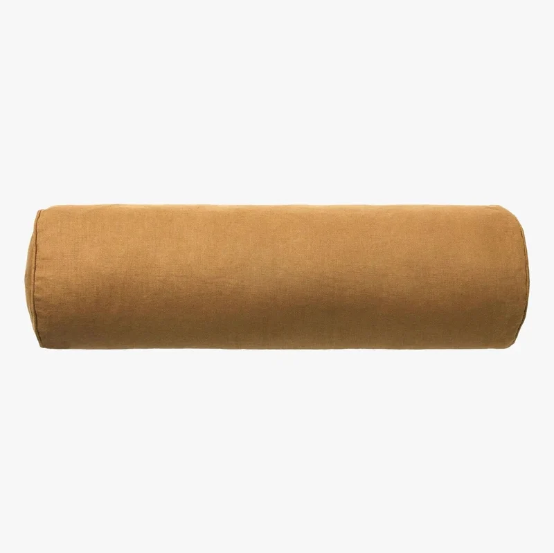 Mae Pure Linen Bolster Cushion - Image 2