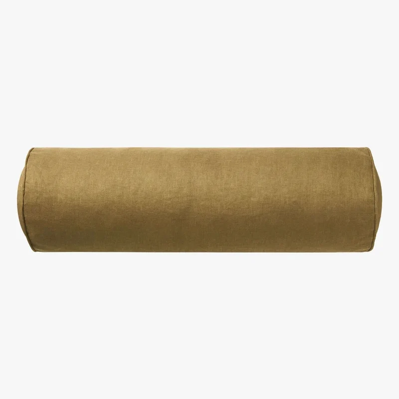 Mae Pure Linen Bolster Cushion - Image 3