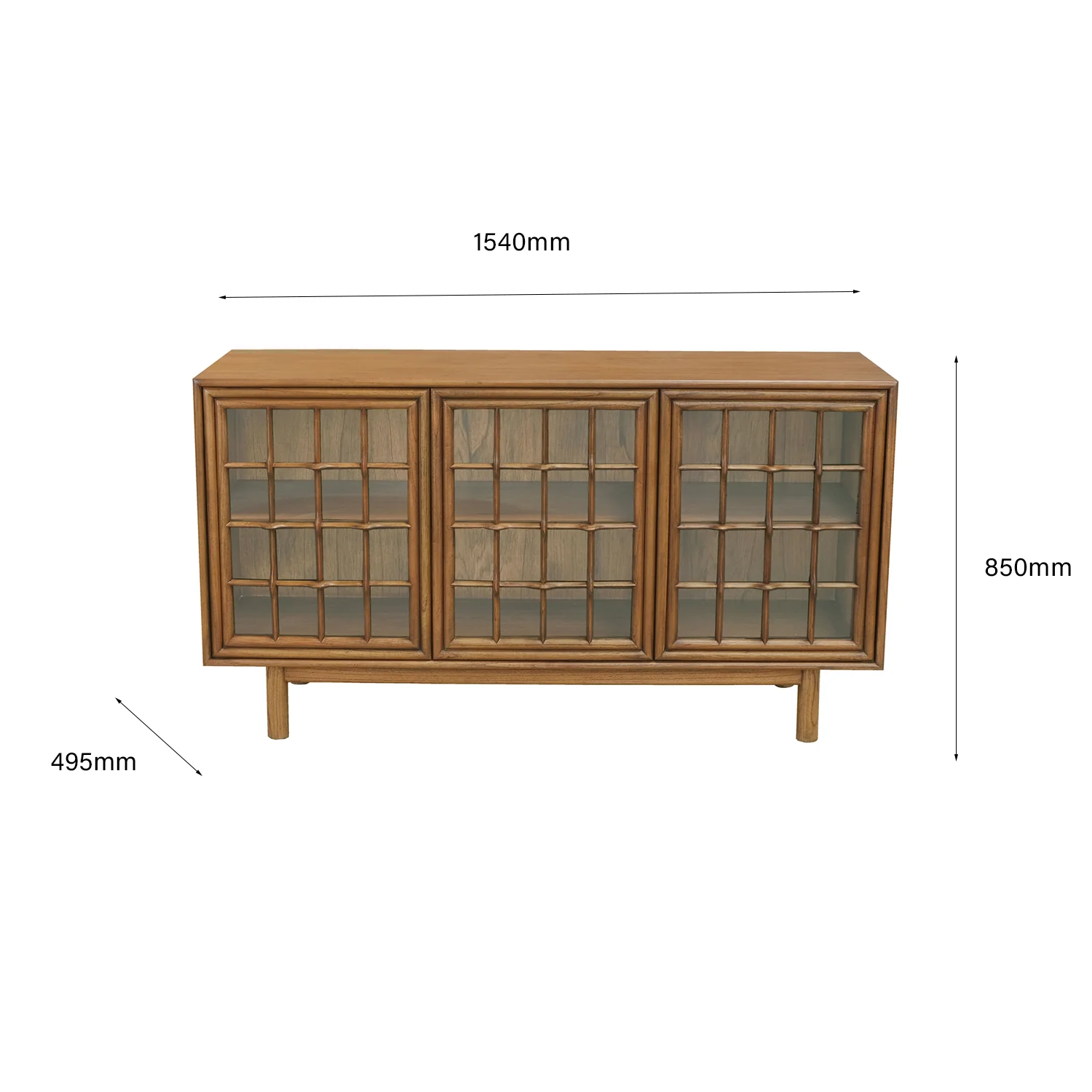 Malta 3 Doors Sideboard - Image 4