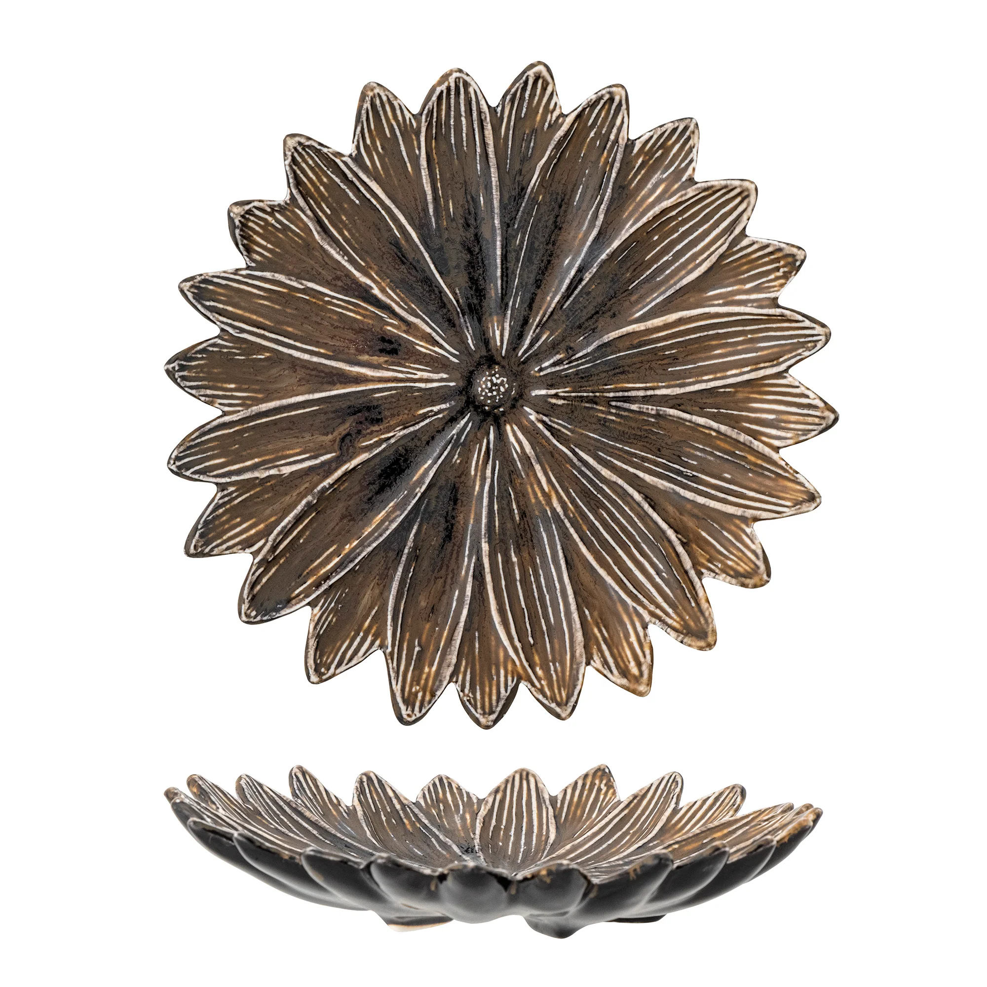 Manje Stoneware Bowl - Brown - Image 3