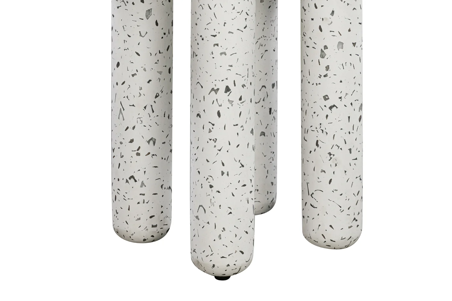 Matte Side Table - Grey Stone Terrazzo - Floor Stock - Image 4