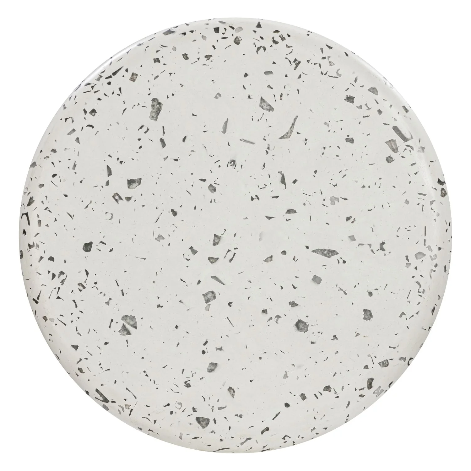 Matte Side Table - Grey Stone Terrazzo - Floor Stock - Image 7