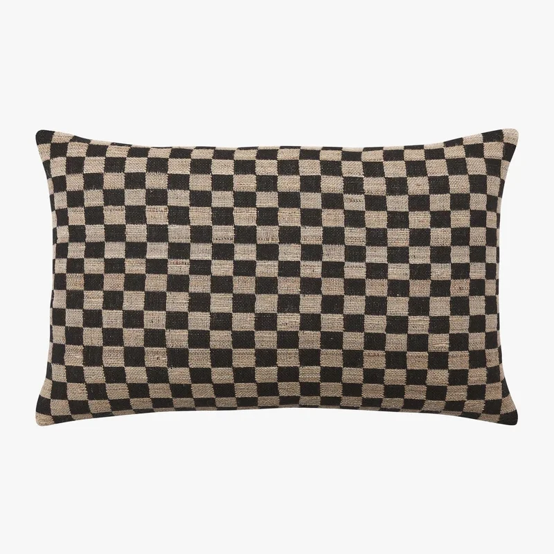 Matteo Rectangle Wool / Silk Cushion