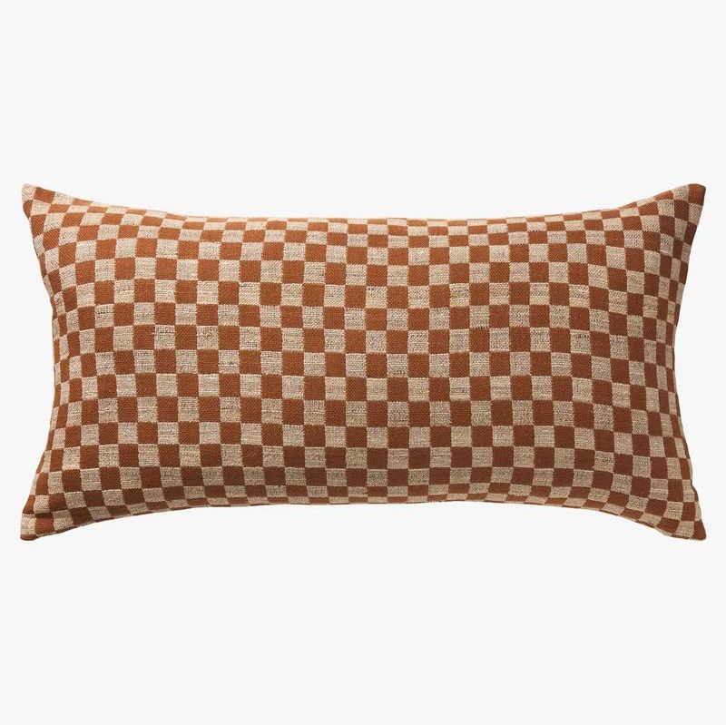 Matteo Rectangle Wool / Silk Cushion - Image 4