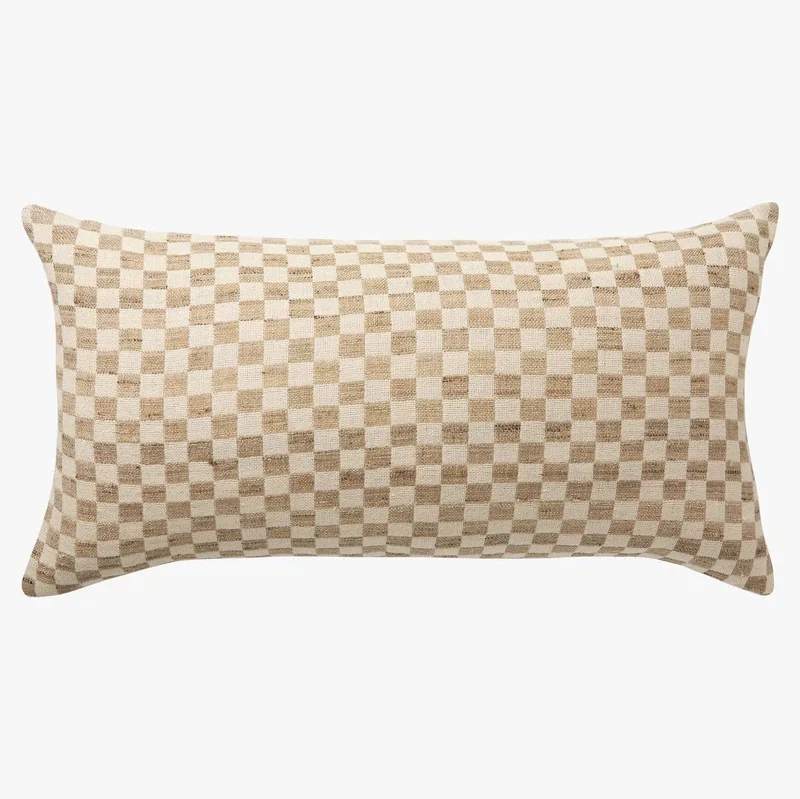 Matteo Rectangle Wool / Silk Cushion - Image 5