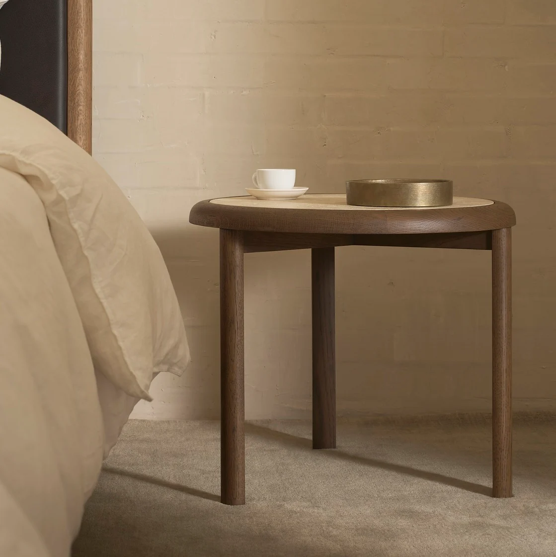 Meld Travertine End Table - Image 2