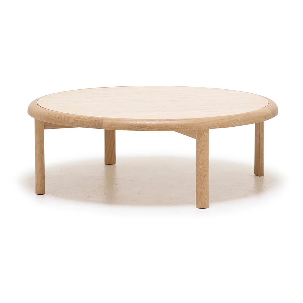 Meld Travertine Round Coffee Table