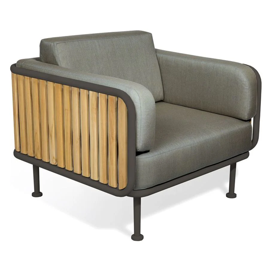 Mindo 100 Lounge Chair - Carbon - Floor Stock