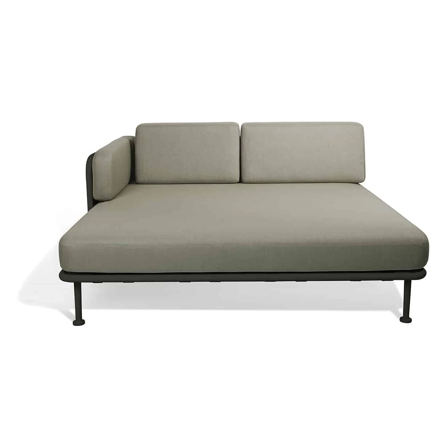 Mindo 100 Sofa - Daybed Right - Warm Grey Carbon - Floor Stock