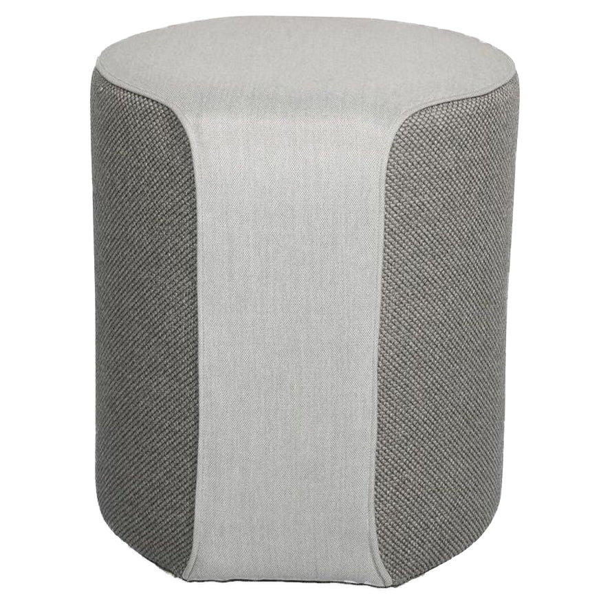 Mindo 108 Pouf - Small - Silver Grey - Floor Stock