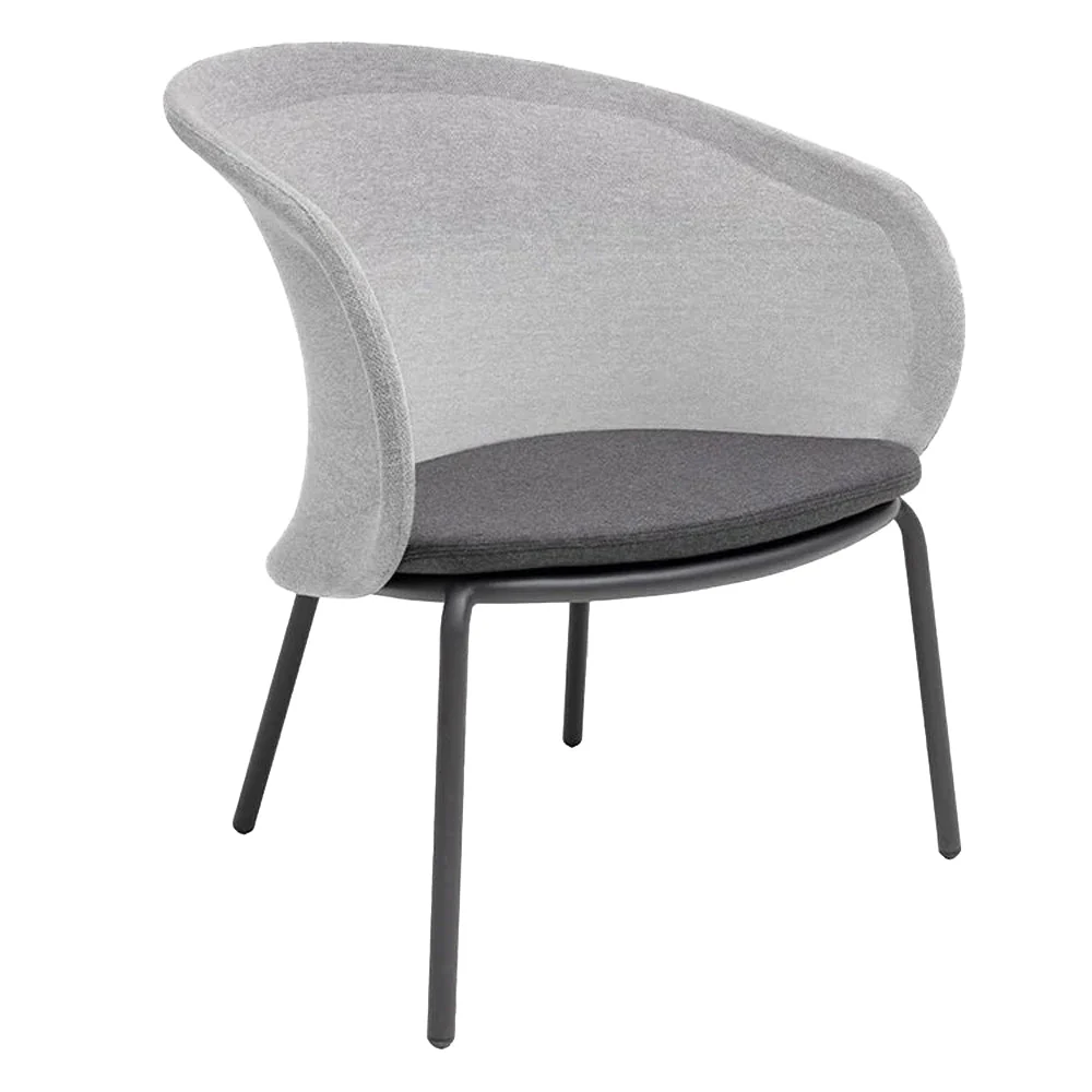 Mindo 114 Lounge Chair - Light Grey - Floor Stock