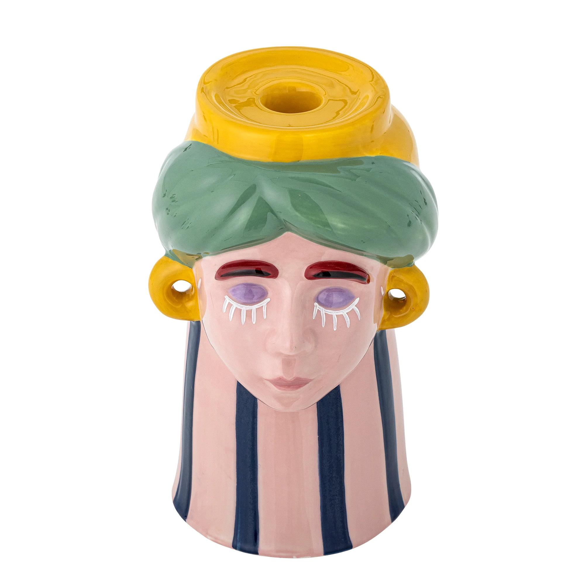 Miss Jody Stoneware Vase - Multi - Image 2