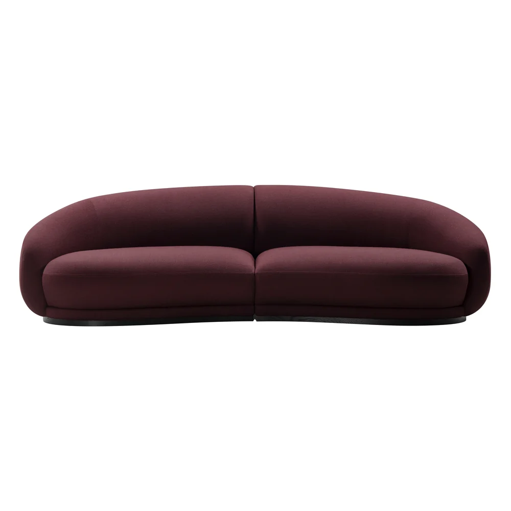 Montholon Curved 3 Seater Sofa - Image 13