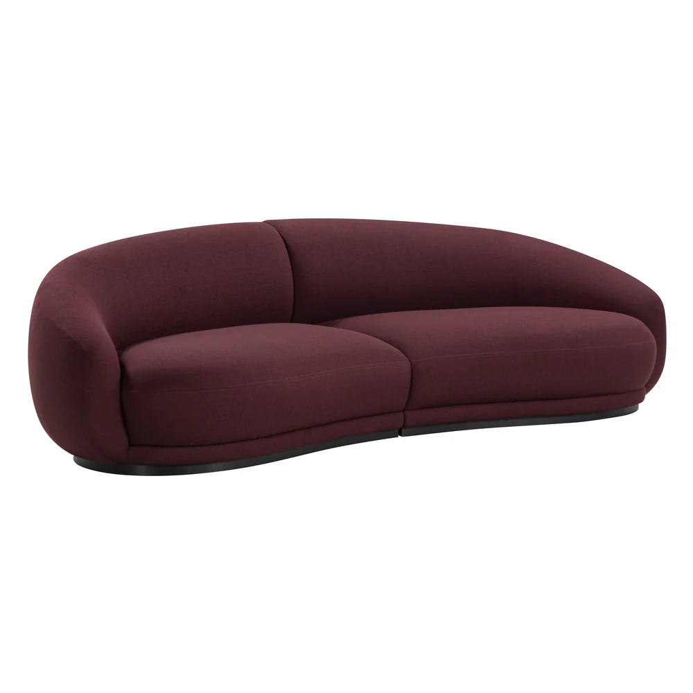 Montholon Curved 3 Seater Sofa - Image 14