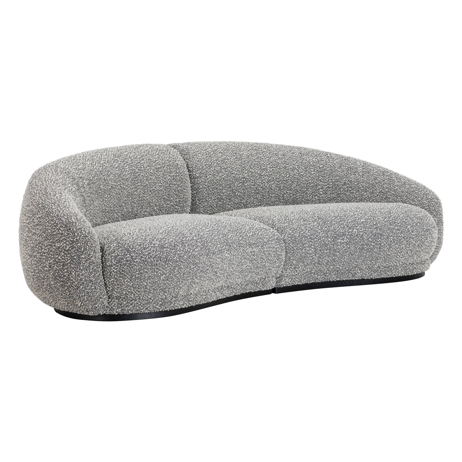 Montholon Curved 3 Seater Sofa - Image 2