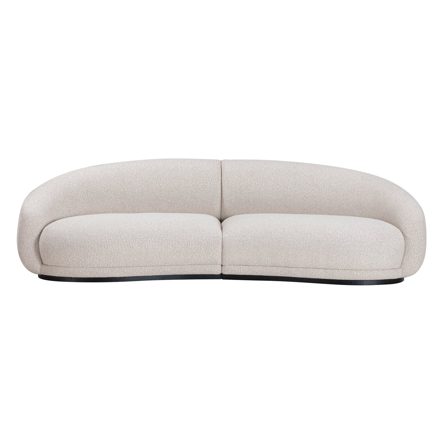 Montholon Curved 3 Seater Sofa - Image 5