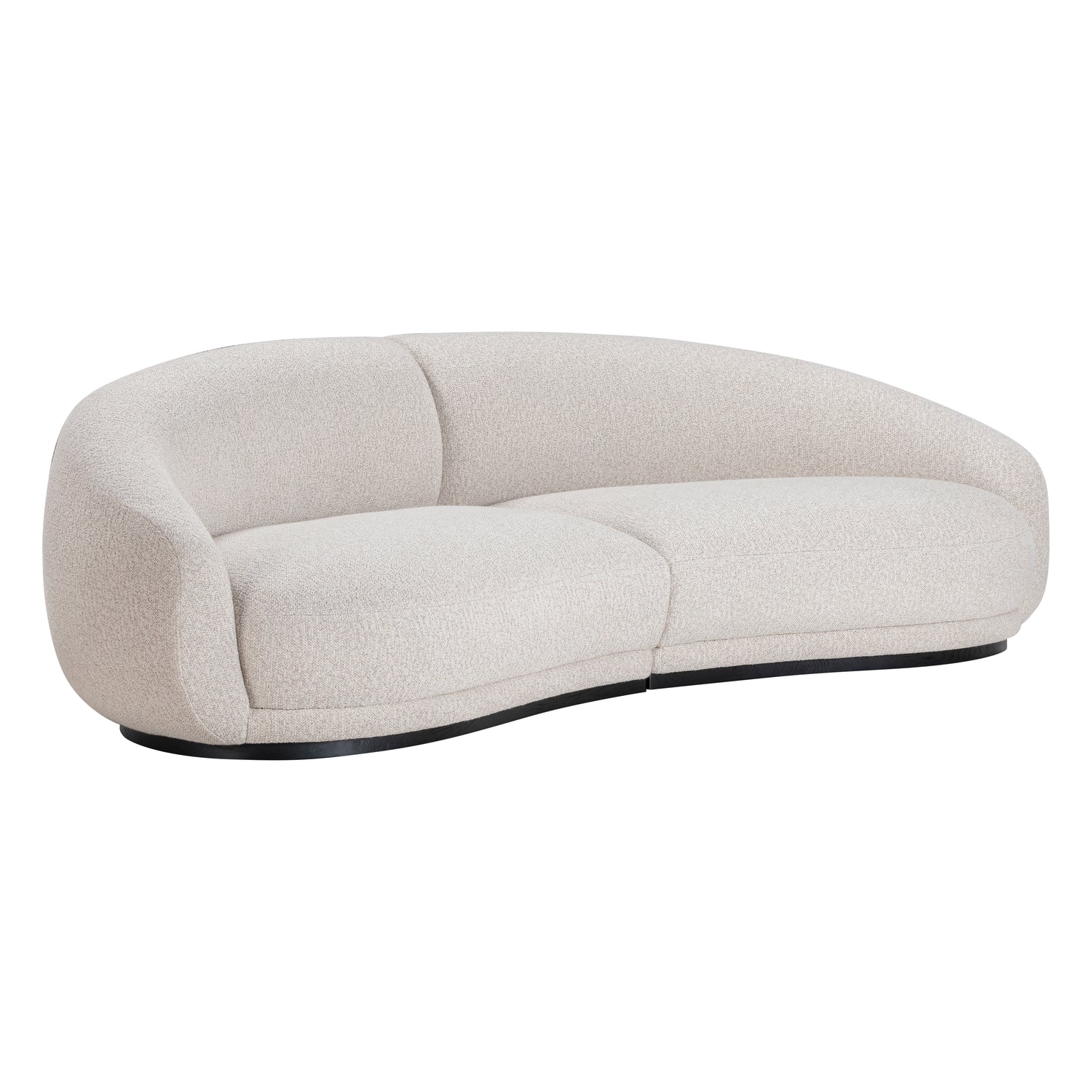 Montholon Curved 3 Seater Sofa - Image 6