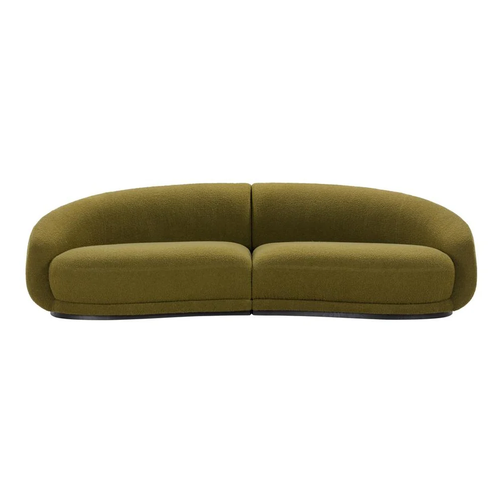 Montholon Curved 3 Seater Sofa - Image 9