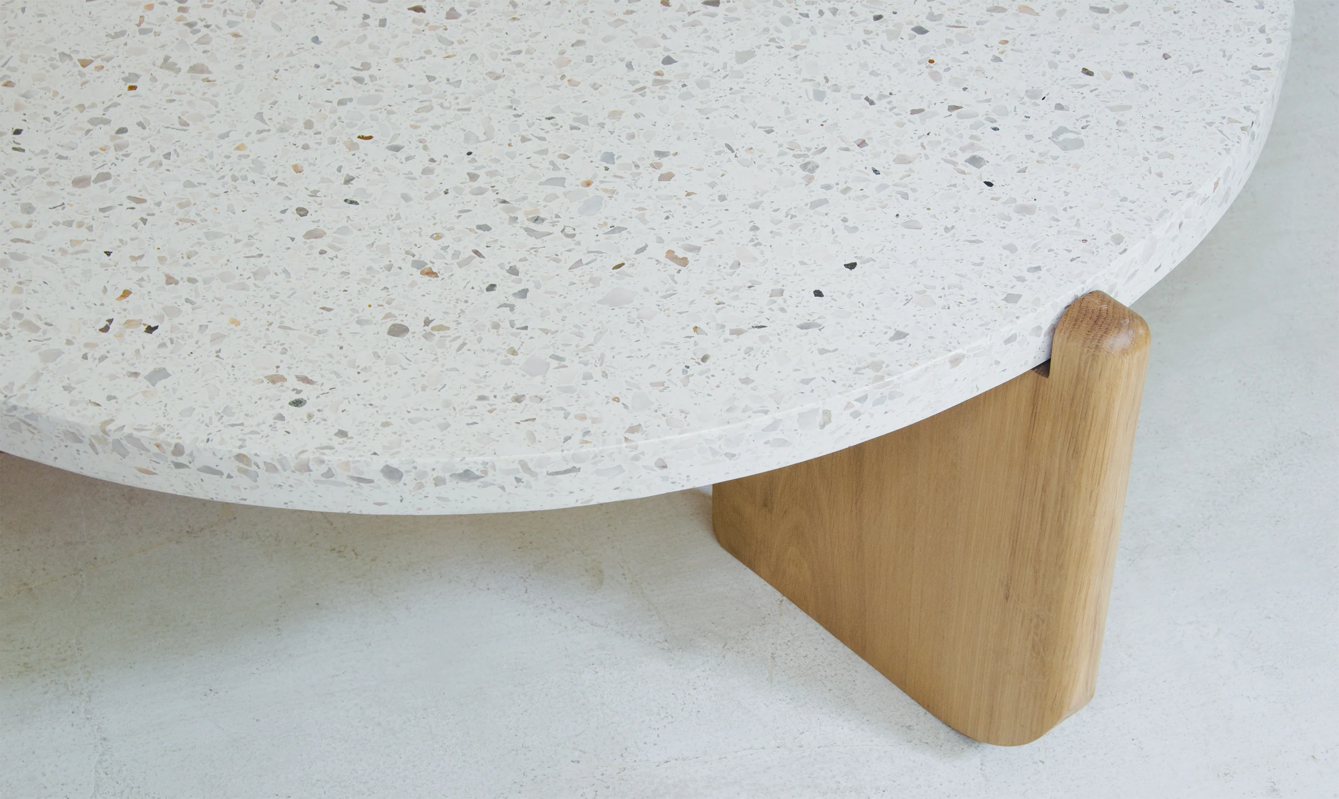 Native Terrazzo Tall Coffee Table - Small - Image 9