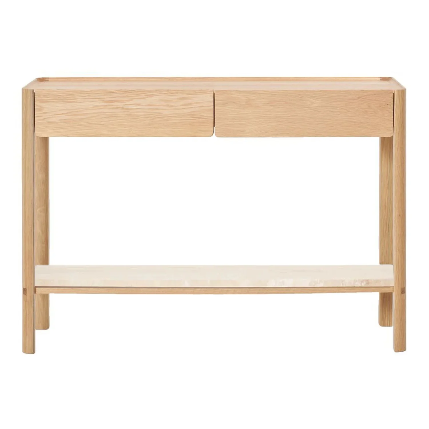 Nell Travertine Console