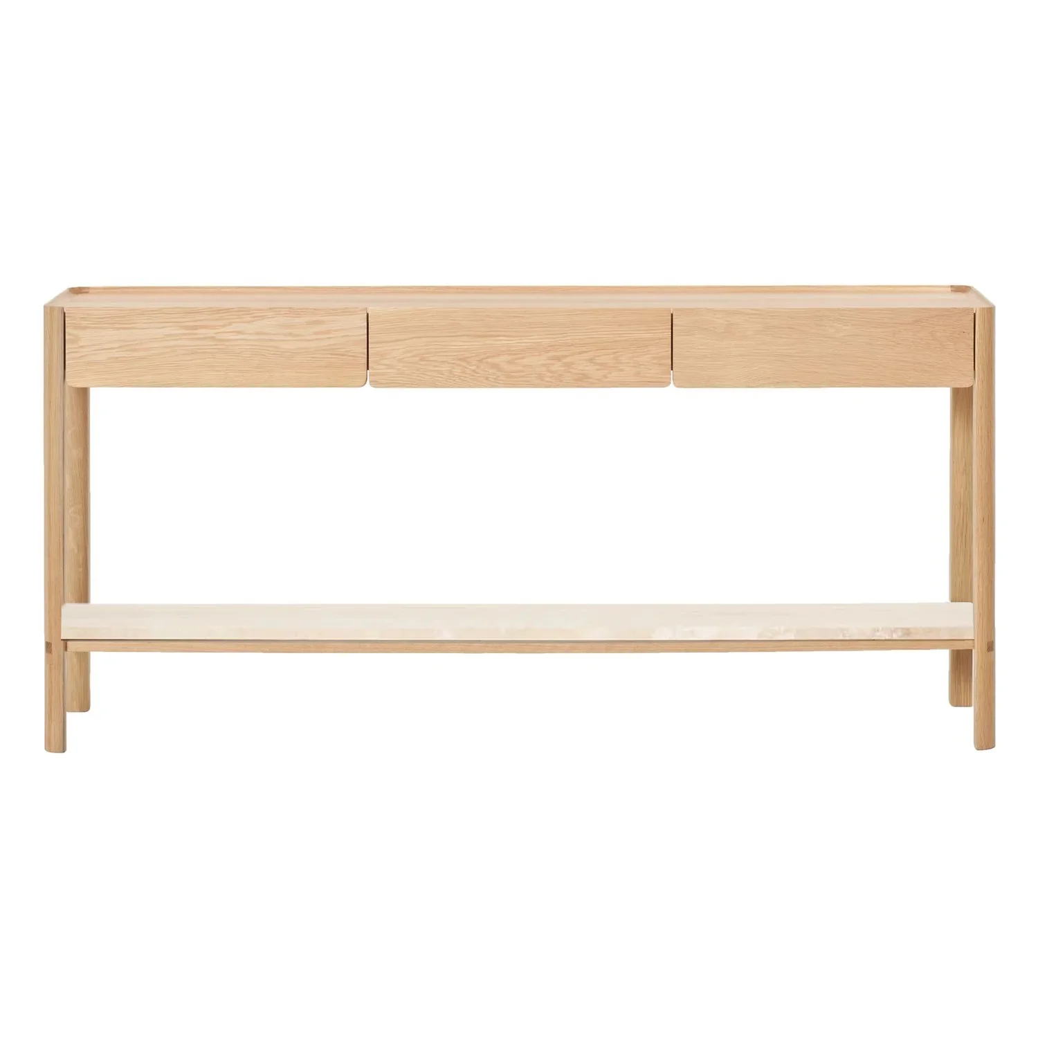 Nell Travertine Console - Image 3