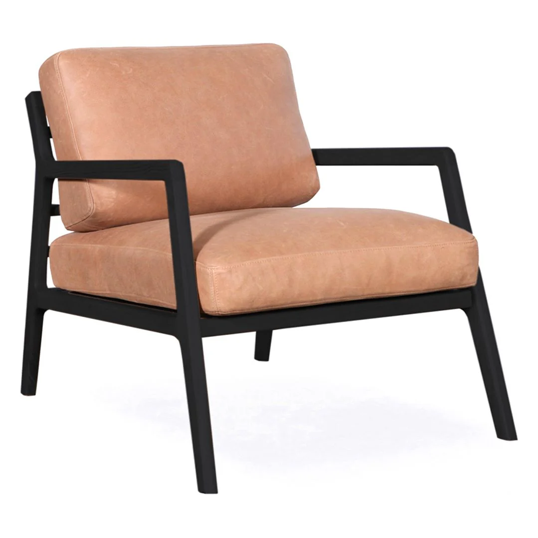 Nysse Leather Lounge Chair - Image 9